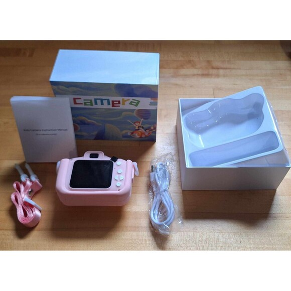 Goopow Kids Digital Camera, 32gb SD Card Included, Soft Silicone Cover, Age 3+ - Picture 2 of 16